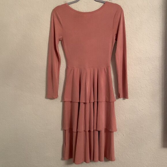 LuLaRoe Ruffle Skirt Flattering Dress Size XS - Picture 2 of 12